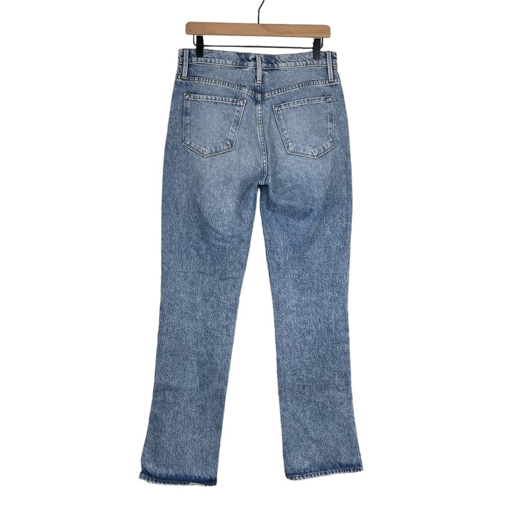 Frame Jeans Womens 27 Le Drew Bootcut High Rise Rigid Cotton Denim Casual Blue - Picture 5 of 10